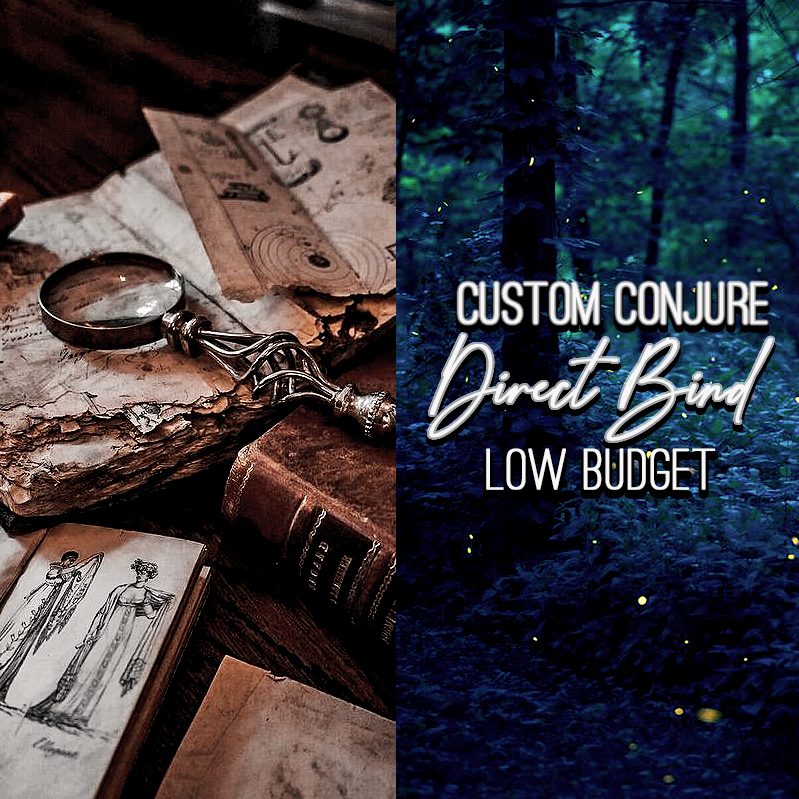 Low Budget Custom Conjure, Spirit Keeping, Direct Bind (READ DESCRIPTION)